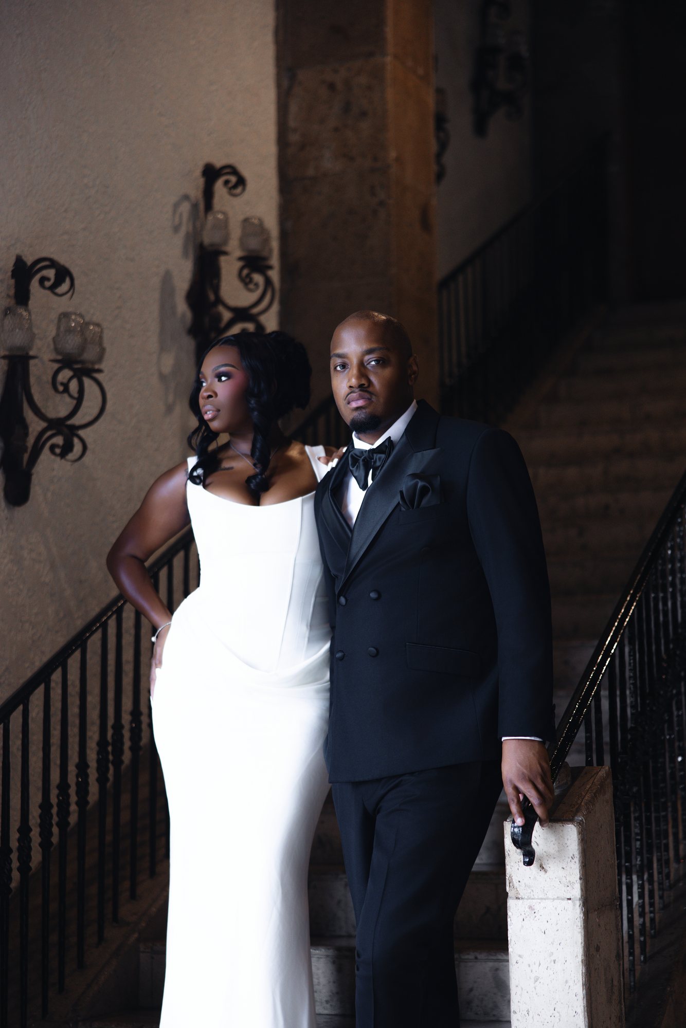Darrian + Isiah engagement photograph