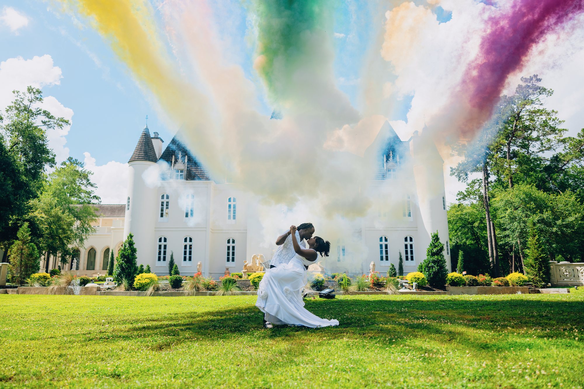 Sydnee + Willis engagement photograph