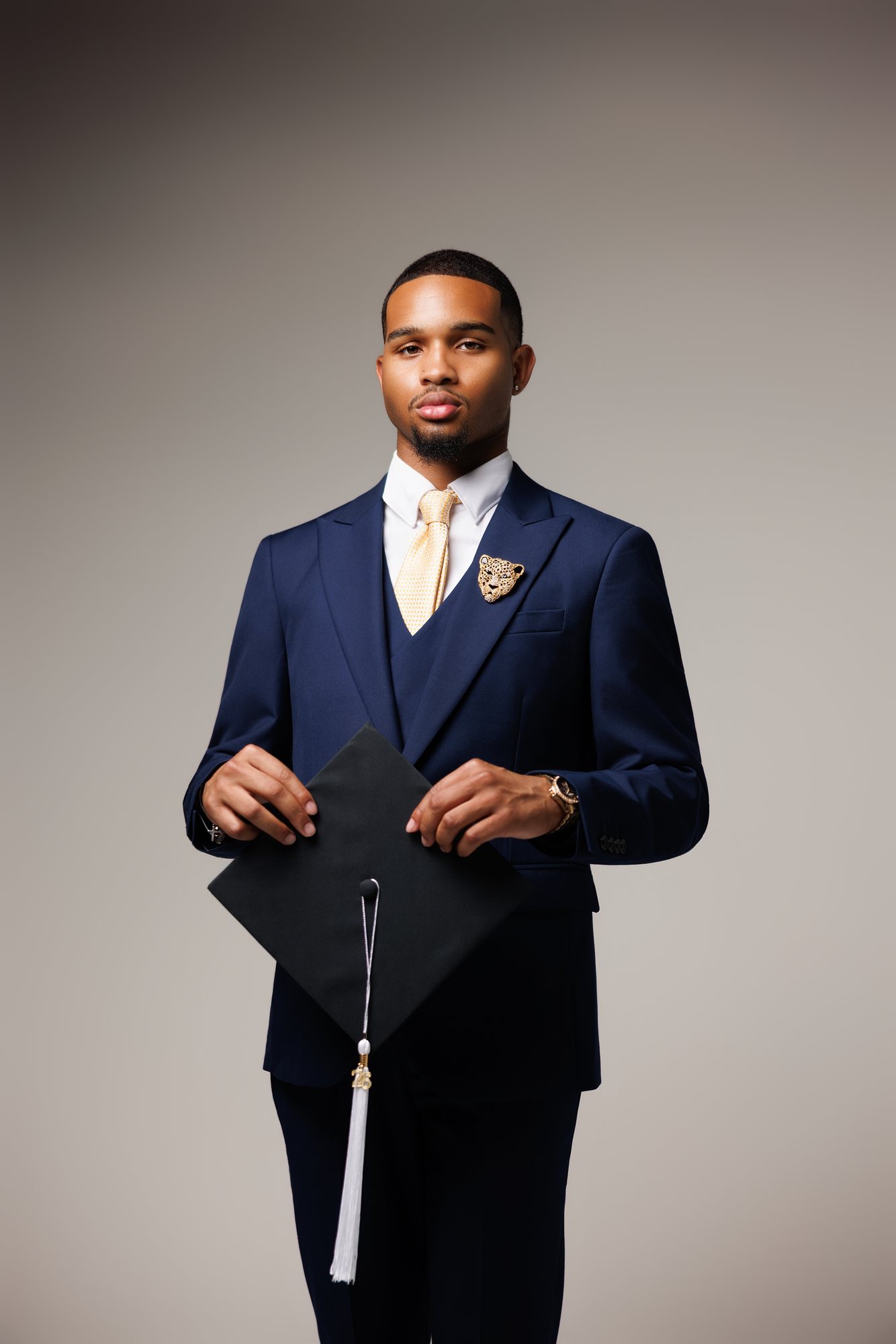 Vernell J. graduation session by Christian Paul Studios