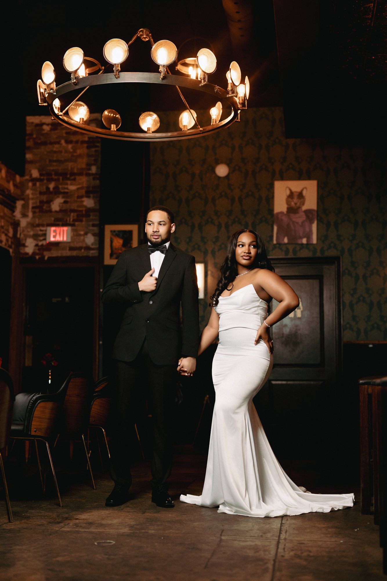 Chelbie + Tremayne engagement photograph